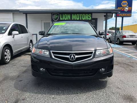 2008 Acura TSX for sale at LION MOTORS in Orlando FL
