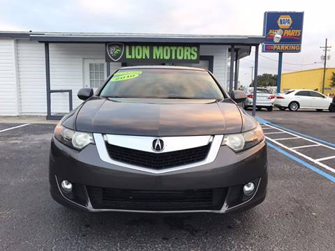 2010 Acura TSX for sale at LION MOTORS in Orlando FL