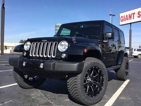 2016 Jeep Wrangler Unlimited for sale at S&A Automotive Corp DBA CRU in Houston TX