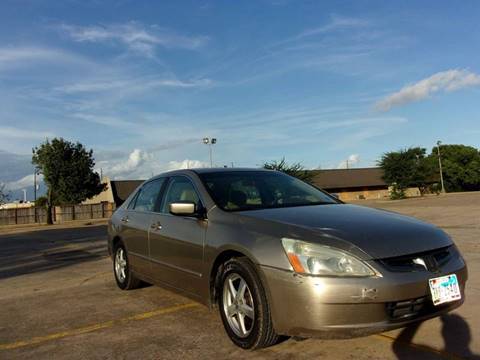 2003 Honda Accord for sale at S&A Automotive Corp DBA CRU in Houston TX