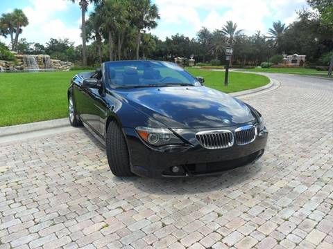 2007 BMW 6 Series for sale at AUTO HOUSE FLORIDA in Pompano Beach FL