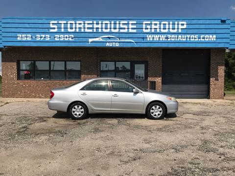 2002 Toyota Camry for sale at Storehouse Group in Wilson NC