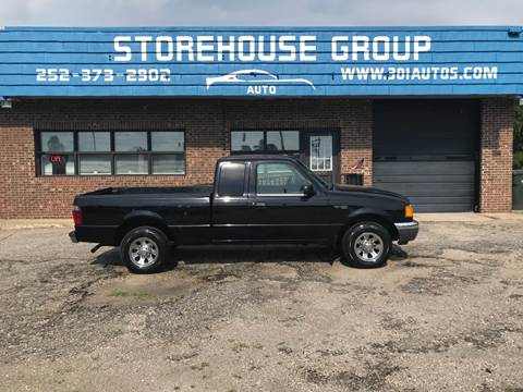 2002 Ford Ranger for sale at Storehouse Group in Wilson NC