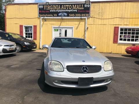 2002 Mercedes-Benz SLK for sale at Virginia Auto Mall in Woodford VA