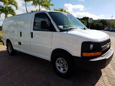 2008 Chevrolet Express Cargo for sale at VAN TRUCK CENTER in Miami FL