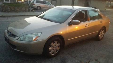 2004 Honda Accord for sale at Auto City Inc. in Providence RI