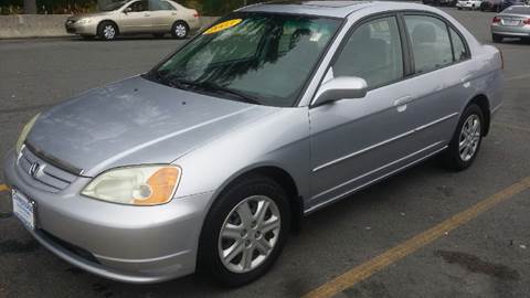 2003 Honda Civic for sale at Auto City Inc. in Providence RI