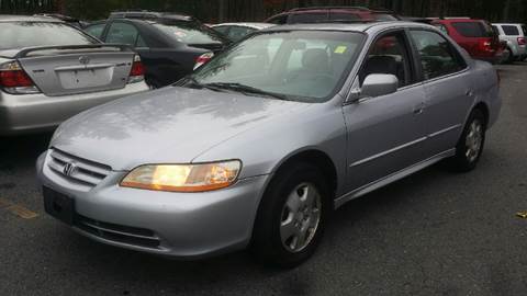 2002 Honda Accord for sale at Auto City Inc. in Providence RI