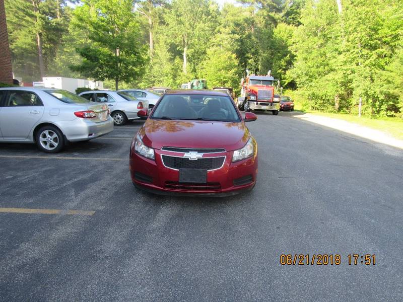 2013 Chevrolet Cruze for sale at Heritage Truck and Auto Inc. in Londonderry NH
