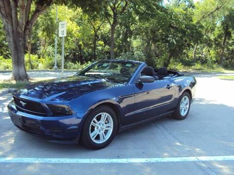2011 Ford Mustang for sale at ACH AutoHaus in Dallas TX