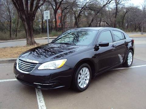 2013 Chrysler 200 for sale at ACH AutoHaus in Dallas TX