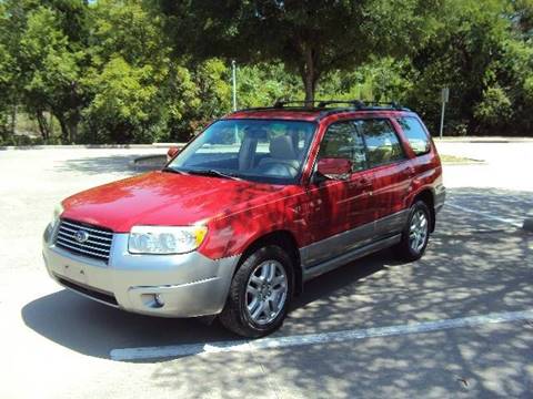 2007 Subaru Forester for sale at ACH AutoHaus in Dallas TX