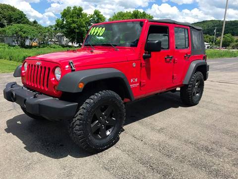 2009 Jeep Wrangler Unlimited for sale at SMS Motorsports LLC in Cortland NY
