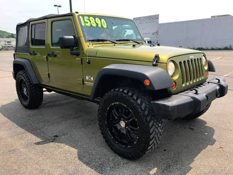 2007 Jeep Wrangler Unlimited for sale at SMS Motorsports LLC in Cortland NY