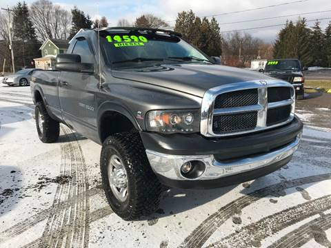 2003 Dodge Ram Pickup 2500 for sale at SMS Motorsports LLC in Cortland NY