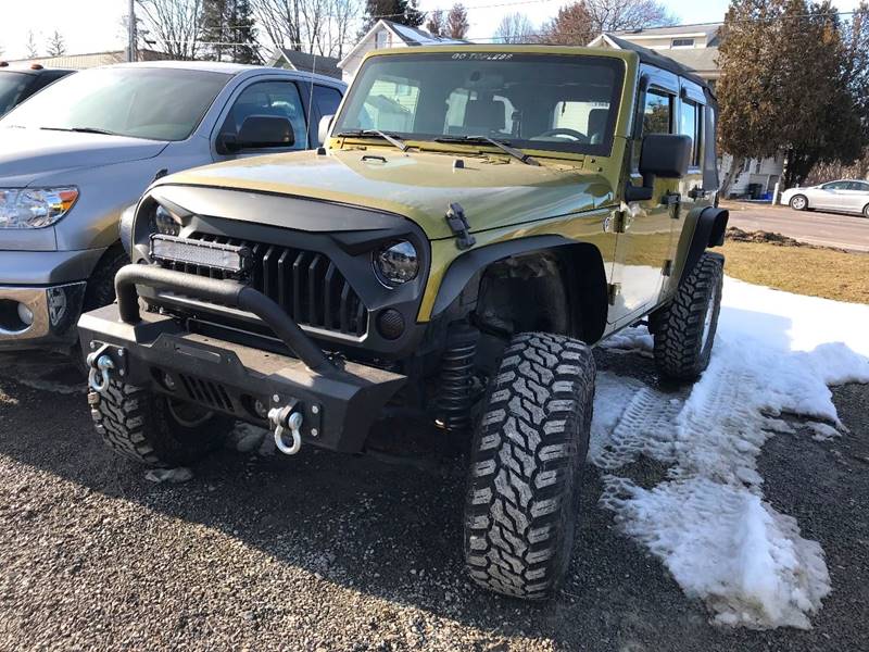 2008 Jeep Wrangler Unlimited for sale at SMS Motorsports LLC in Cortland NY