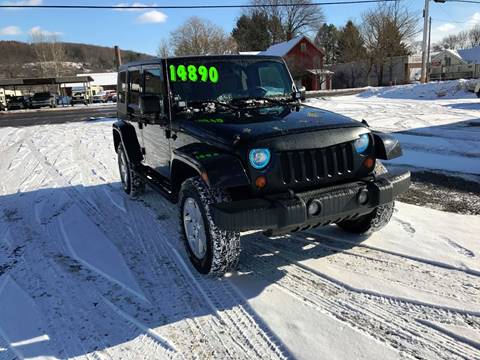 2008 Jeep Wrangler Unlimited for sale at SMS Motorsports LLC in Cortland NY
