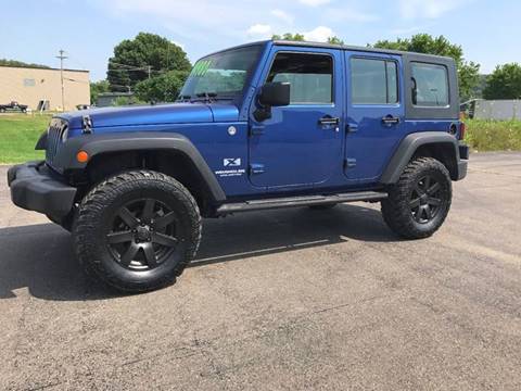 2009 Jeep Wrangler Unlimited for sale at SMS Motorsports LLC in Cortland NY