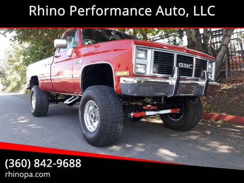 gmc sierra 3500 classic for sale in vancouver wa rhino performance auto llc gmc sierra 3500 classic for sale in