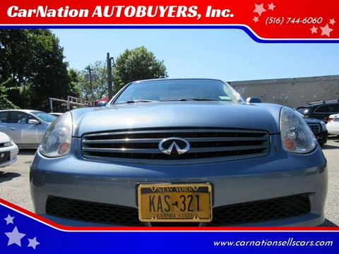 2006 Infiniti G35 for sale at CarNation AUTOBUYERS Inc. in Rockville Centre NY