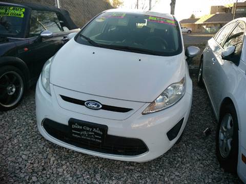 2012 Ford Fiesta for sale at Duke City Auto LLC in Gallup NM