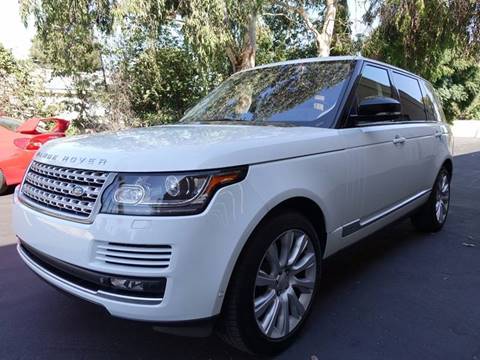 2014 Land Rover Range Rover for sale at ASAL AUTOSPORTS in Corona CA