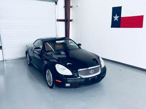 2003 Lexus SC 430 for sale at Top Gear Motorsports LLC in Houston TX