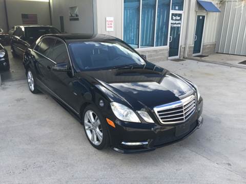 2012 Mercedes-Benz E-Class for sale at Top Gear Motorsports LLC in Houston TX