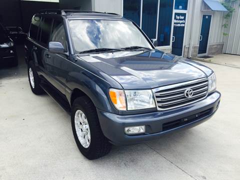 2003 Toyota Land Cruiser for sale at Top Gear Motorsports LLC in Houston TX