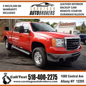 2009 GMC Sierra 2500HD for sale at Saratoga Auto Brokers, LLC in Wilton NY