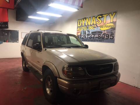 1999 Ford Explorer for sale at Dynasty Auto in Dallas TX