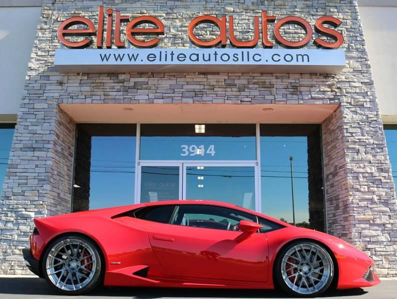 2015 Lamborghini Huracan for sale at Elite Autos LLC in Jonesboro AR