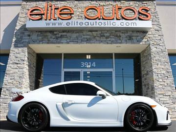 2016 Porsche Cayman for sale at Elite Autos LLC in Jonesboro AR