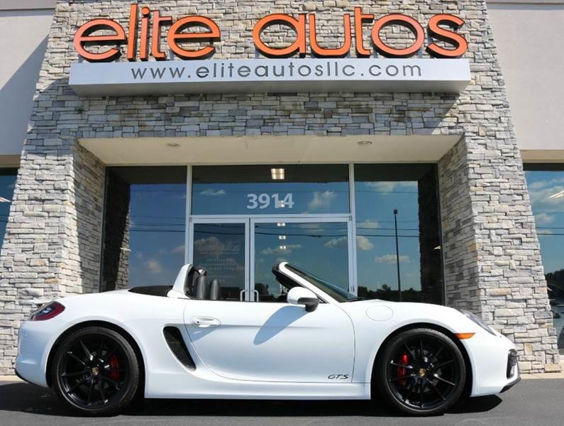 2016 Porsche Boxster for sale at Elite Autos LLC in Jonesboro AR