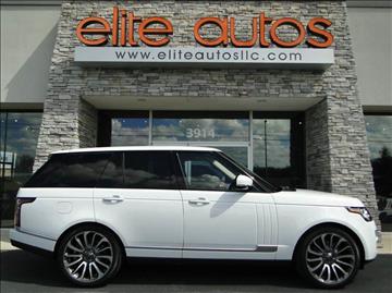 2014 Land Rover Range Rover for sale at Elite Autos LLC in Jonesboro AR
