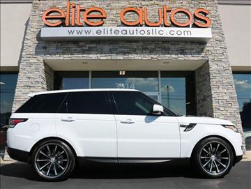 2014 Land Rover Range Rover Sport for sale at Elite Autos LLC in Jonesboro AR