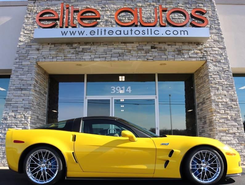 2010 Chevrolet Corvette for sale at Elite Autos LLC in Jonesboro AR