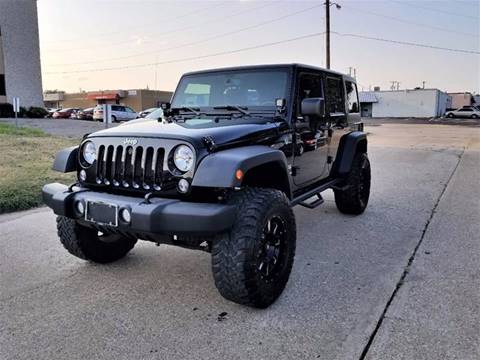 2014 Jeep Wrangler Unlimited for sale at Image Auto Sales in Dallas TX