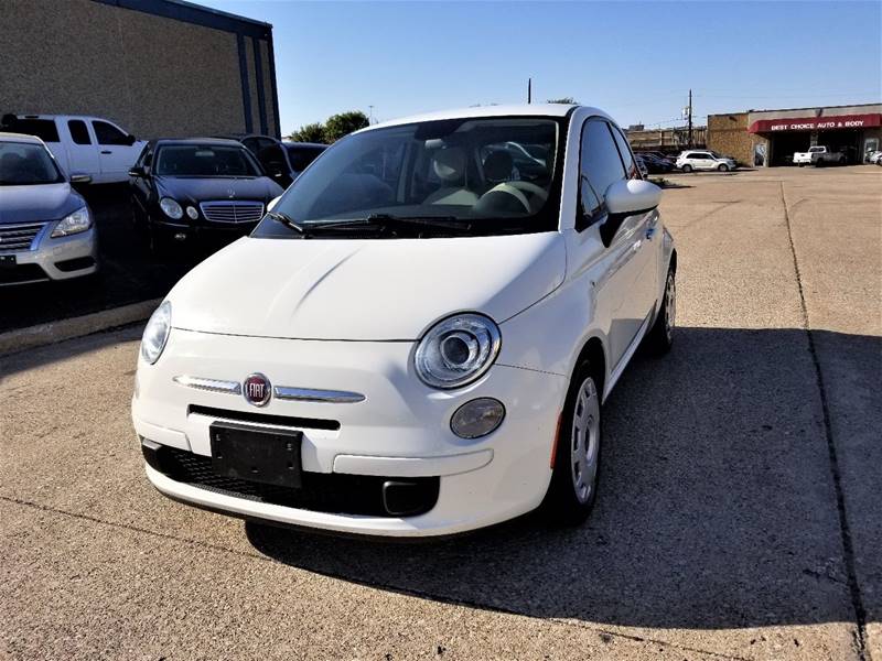 2014 FIAT 500 for sale at Image Auto Sales in Dallas TX