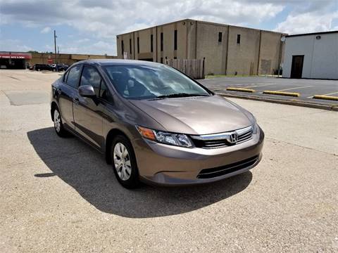 2012 Honda Civic for sale at Image Auto Sales in Dallas TX