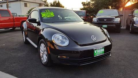 2013 Volkswagen Beetle for sale at THM Auto Center Inc. in Sacramento CA