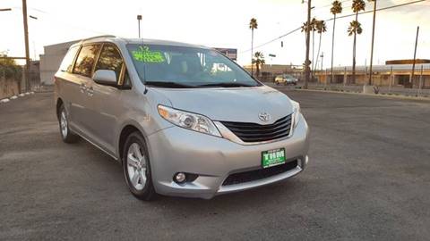 2012 Toyota Sienna for sale at THM Auto Center in Sacramento CA