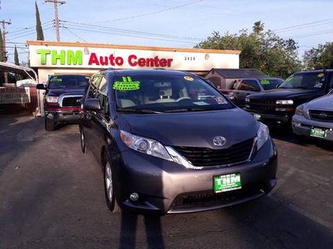 2011 Toyota Sienna for sale at THM Auto Center Inc. in Sacramento CA