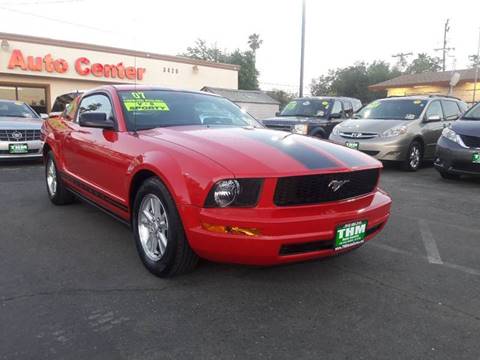 2007 Ford Mustang for sale at THM Auto Center Inc. in Sacramento CA