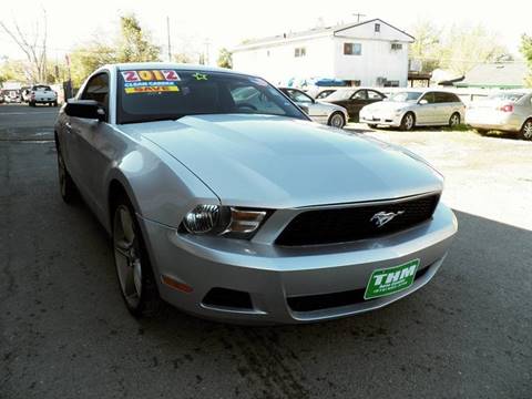 2012 Ford Mustang for sale at THM Auto Center Inc. in Sacramento CA