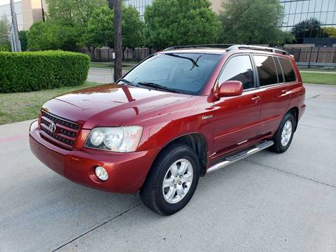 2001 Toyota Highlander for sale at DFW Autohaus in Dallas TX