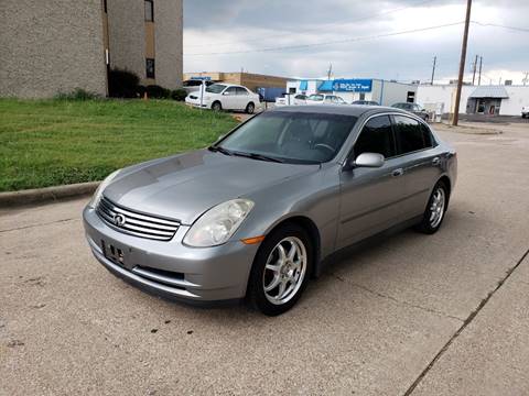 2004 Infiniti G35 for sale at DFW Autohaus in Dallas TX