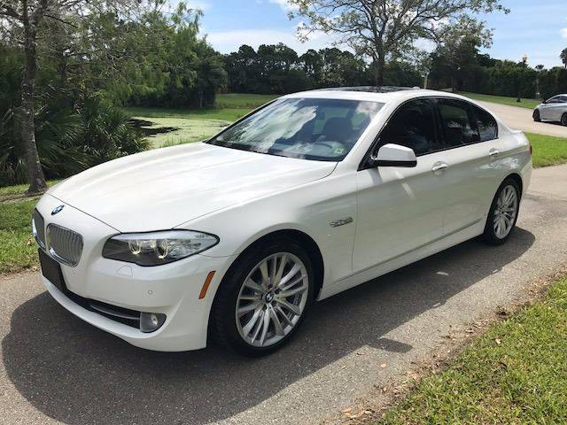 2011 BMW 5 Series for sale at DENMARK AUTO BROKERS in Riviera Beach FL