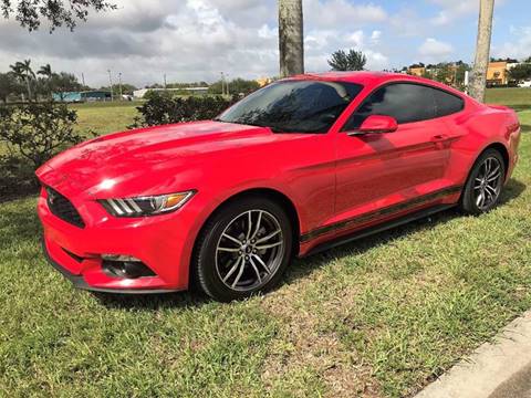 2017 Ford Mustang for sale at DENMARK AUTO BROKERS in Riviera Beach FL