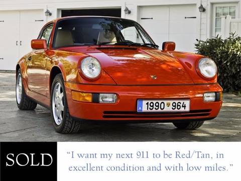 1990 Porsche 911 for sale at Ehrlich Motorwerks in Siloam Springs AR